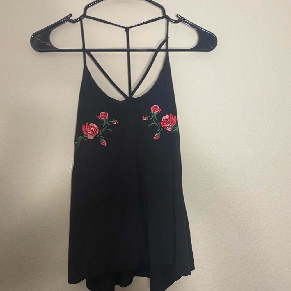 Rose tank top